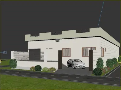 Apartment 3d Model in 3ds Max 3D model