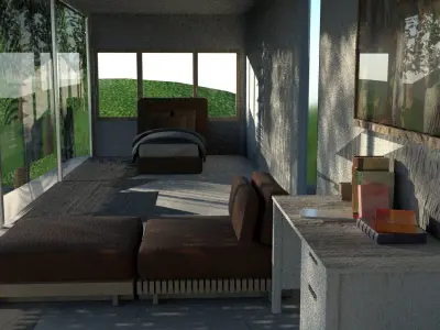 laos Brazilian Style Arch 3D model