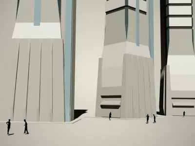 Iso Tower 10 3D model