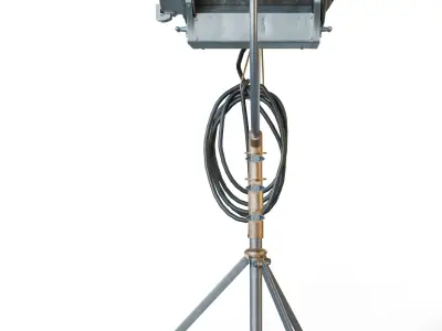 Solarspot M-R type 414 Low-poly 3D model