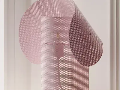 Table Lamp by Frederik Kurzweg 3D model