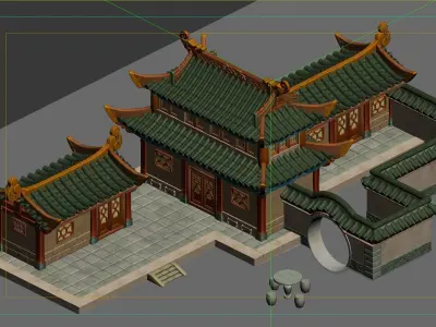 Ancient Architecture 3D model