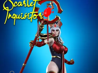 RFX Scarlet Inquisitor For G8F And G81F 3D model