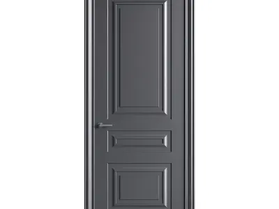 Modern entrance door 84 3D model