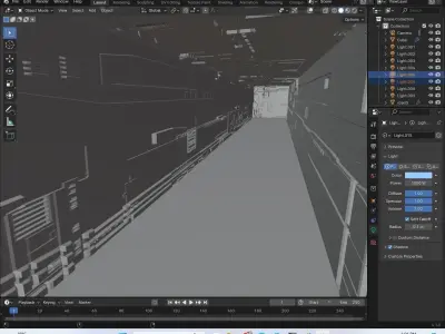Scifi name titel sima Low-poly 3D model