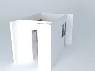 casamentoorkut box with window Free 3D model
