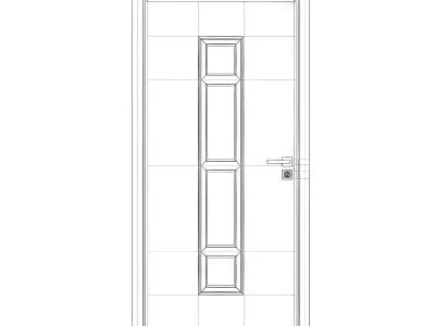 Interior Door 3D model