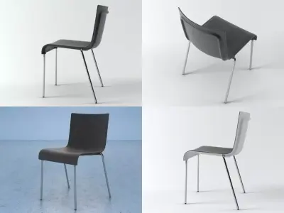 Gubi Chair II 3D model