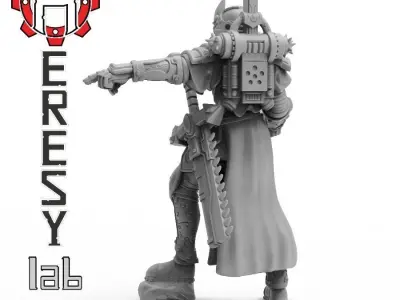 Inquisitor Hagmar 3D print model