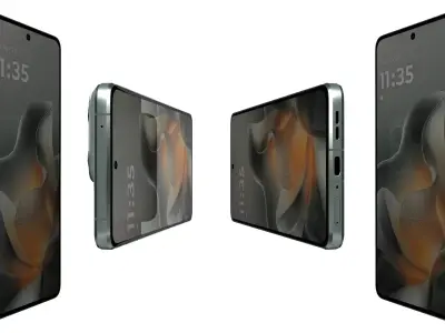 Motorola Edge 70 Light Geen 3D model