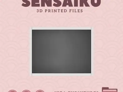 UPPDATERA Storage Box for Miniature Dollhouse - IKEA - 3D Print 3D print model