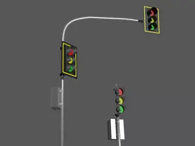 SEMAFORO 3D model