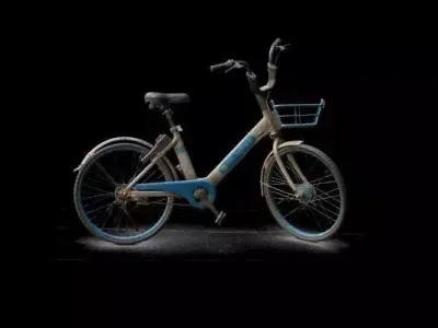 Stylish bicycles Free low-poly 3D model