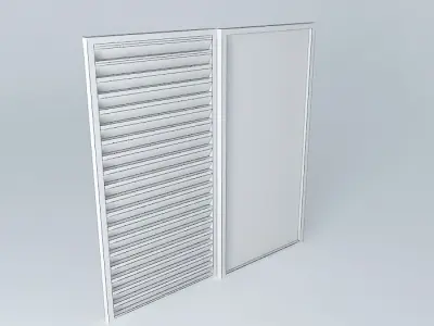 window door Free 3D model