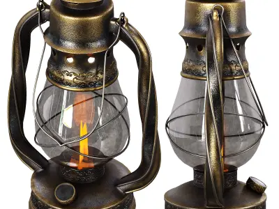 Old Lanterns 3D model
