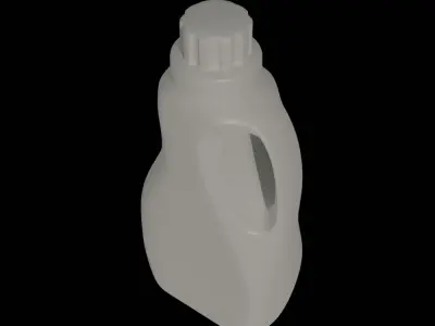 Detergent Bottle Mockup Free low-poly 3D model