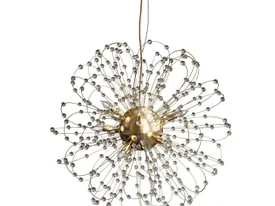 Maskros dahlia pendant light 3D model