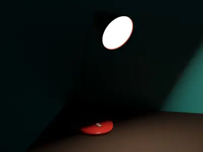 Desk Lamp Free 3D model