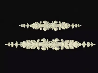 dekor ornament 3D model 105