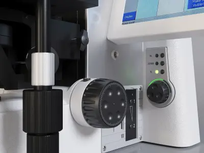 Microscope ZEISS Axio Imager 2 3D model