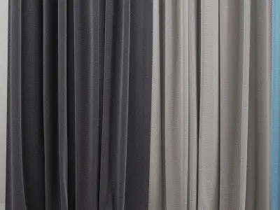 Curtain 221 3D model