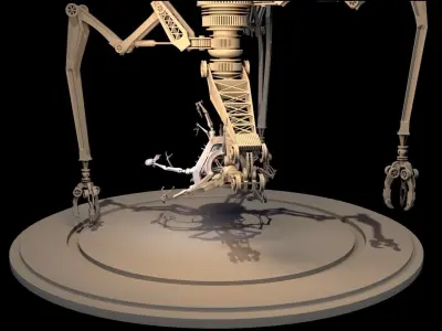 Fabrication Machine from the film 9  3D model