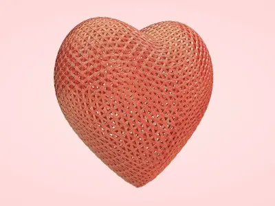 Heart Cage 2 3D model