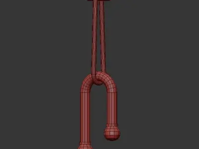 Deskins 3D model