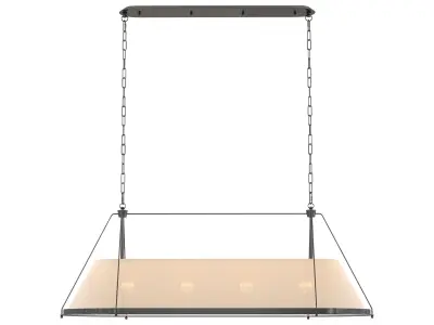 Shelton Linear Chandelier 3D model