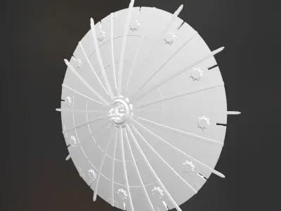 Shield Ship  3D print model