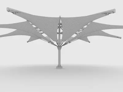 Membrane Tensile 1 3D model