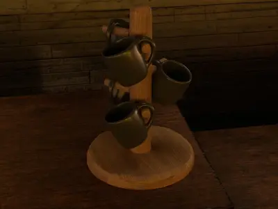 Coffee Shop 3D model