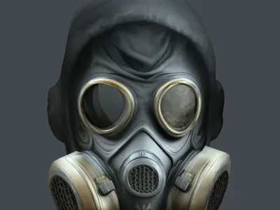 Helmet 3d model military combat Military Low-poly Low-poly 3D model