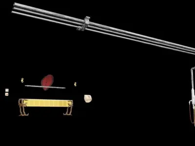 Jabbas Throne Room - Throne Areas - Complete set  1-6 scale 3D Model Pack