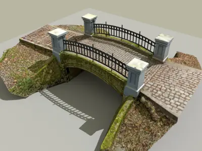 Bridge 3D model 8