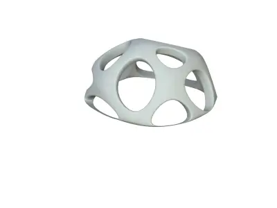 SciFi Cube Object No 51916 Low Poly Shape Low-poly 3D model