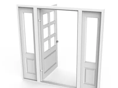 External Door 3D print model