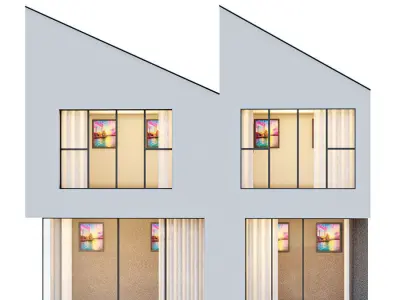 MODREN HOUSE N9 3D model