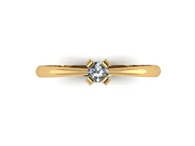 wedding engagement women ring 3dm 3D print model order