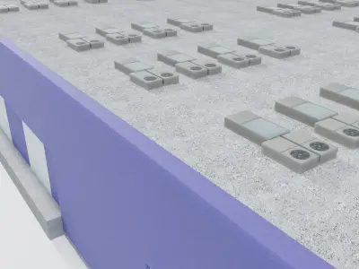 Ikea Store Building Low-poly 3D model