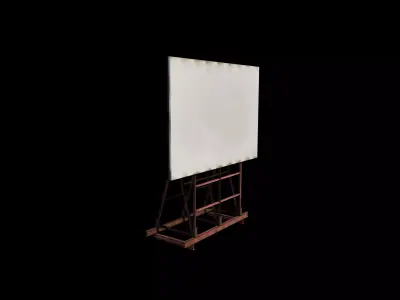 Billboard 4  3D model