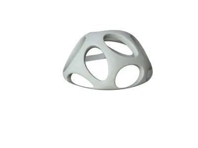 SciFi Cube Object No 55766 Low Poly Shape Low-poly 3D model