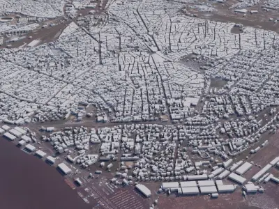 Douala - Cameroon 3D model