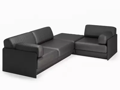 DS 76 Corner Sofa 3D model