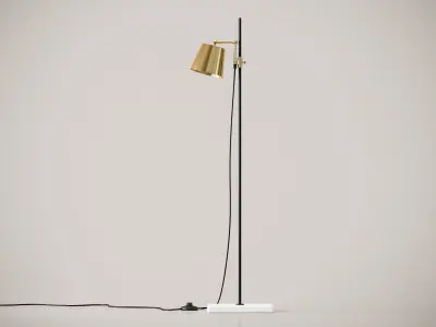 Lab Floor Lamp 3D model