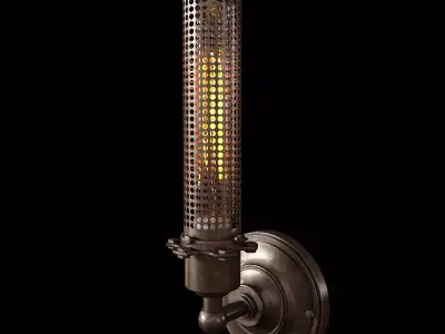 Metal Sconce 3D model