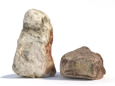 137 stone 3D model