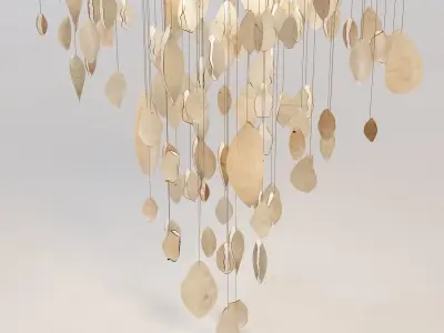 Up In The Clouds Chandelier 3D model