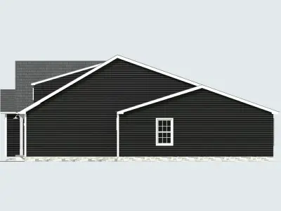 Cape Cod House 6 3D model