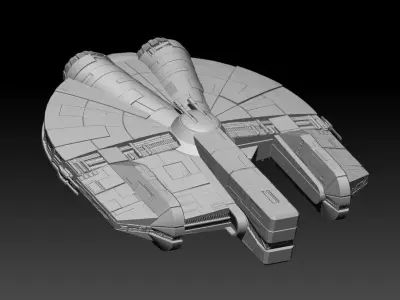 Epic Hawk Freighter 3D print model